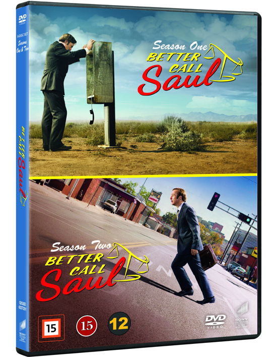 Cover for Better Call Saul · Season One / Season Two (DVD) (2016)