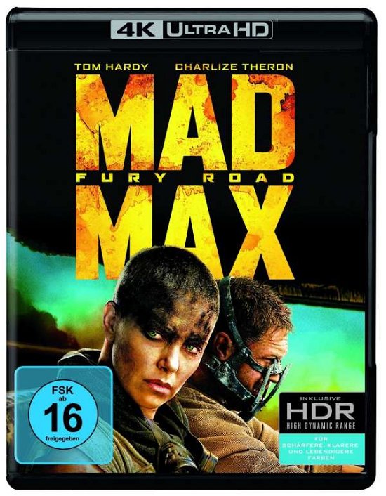 Cover for Tom Hardy,charlize Theron,nicholas Hoult · Mad Max: Fury Road (4K Ultra HD) (2016)