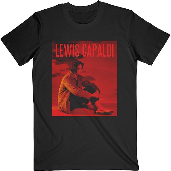 Cover for Lewis Capaldi · Lewis Capaldi Unisex T-Shirt: Divinely Uninspired (T-shirt) [size S] [Black - Unisex edition]