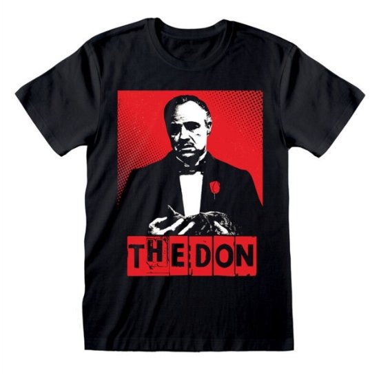 The Godfather - The Don T Shirt - The Godfather - Produtos - THE GODFATHER - 5056688518516 - 1 de maio de 2024