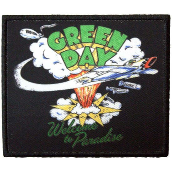 Cover for Green Day · Green Day Printed Patch: Welcome To Paradise (Standard) (Patch) (2024)