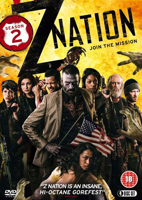 Z Nation Series 2 - Z Nation Series 2 - Film - DAZZLER MEDIA - 5060352302516 - 22. februar 2016