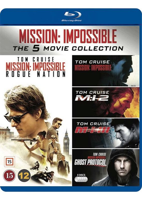 Mission: Impossible 1-5 -  - Film - Paramount - 7340112732516 - 13. december 2016