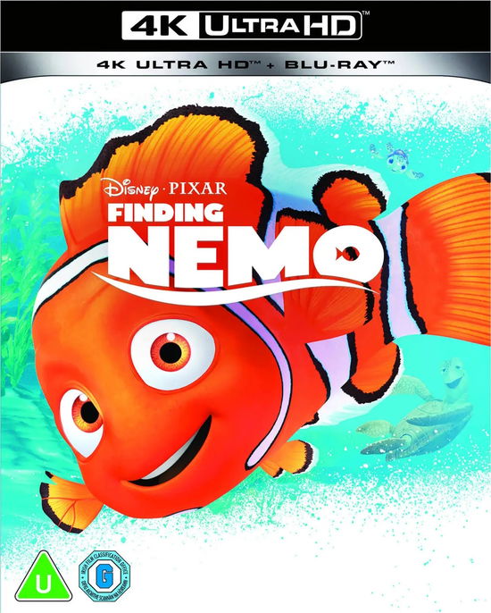 Cover for Finding Nemo 4K Bluray · Finding Nemo (4K Ultra HD) (2024)