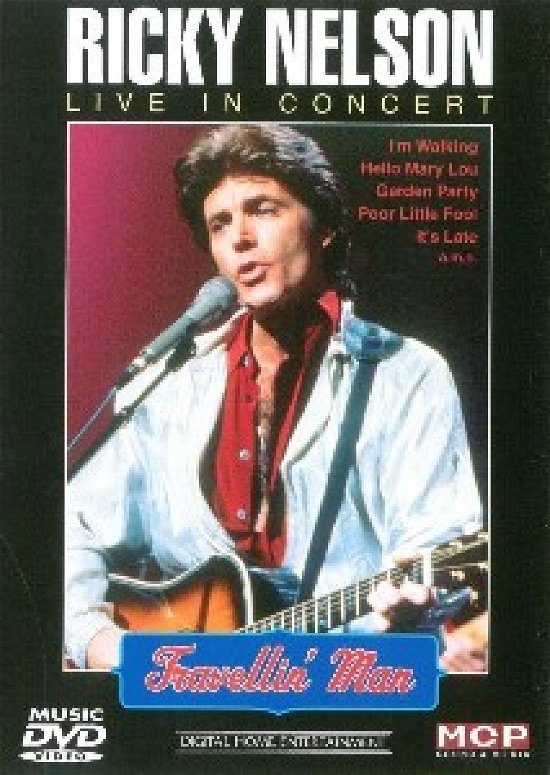Cover for Ricky Nelson · Live in Concert (DVD) (2016)