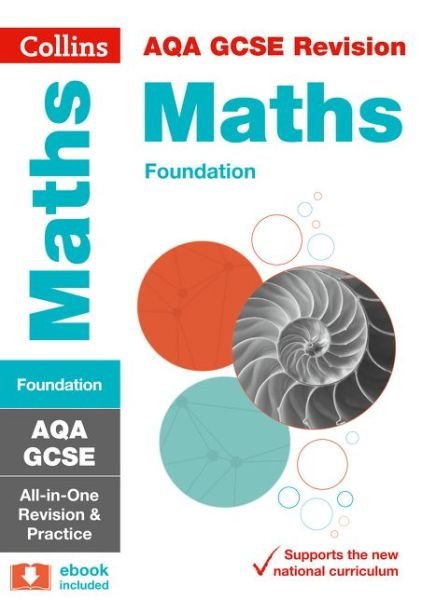 Cover for Collins GCSE · AQA GCSE 9-1 Maths Foundation All-in-One Complete Revision and Practice: Ideal for the 2025 and 2026 Exams - Collins GCSE Grade 9-1 Revision (Paperback Book) [Edition edition] (2021)