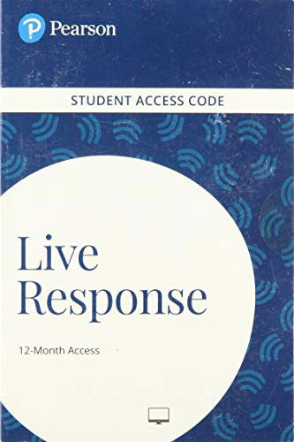 Cover for Pearson Education · Live Response -- Access Card 12 Month Access (Print) (2019)