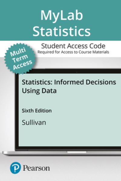 Cover for Michael Sullivan · Mylab Statistics with Pearson Etext -- Standalone Access Card -- For Statistics (Hardcover Book) (2020)