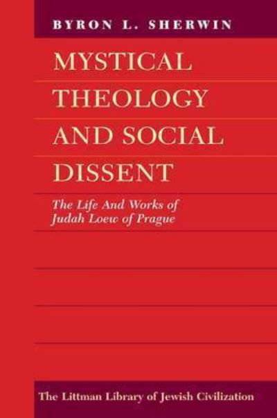 Cover for Byron L. Sherwin · Mystical Theology and Social Dissent (Hardcover Book) (1983)
