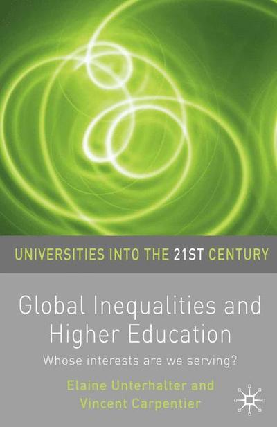 Cover for Elaine Unterhalter · Global Inequalities and Higher Education (Book) (2010)