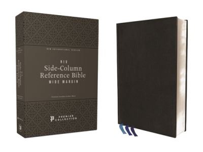 Cover for Zondervan · NIV, Side-Column Reference Bible, Wide Margin, Premium Goatskin Leather, Black, Premier Collection, Art Gilded Edges, Comfort Print (Bog) (2021)