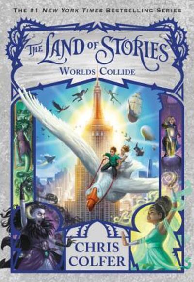 Cover for Chris Colfer · The Land of Stories: Worlds Collide - Land of Stories (Hardcover bog) [Large Print edition] (2017)