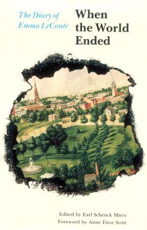 Cover for Emma LeConte · When the World Ended: The Diary of Emma LeConte (Paperback Book) (1987)