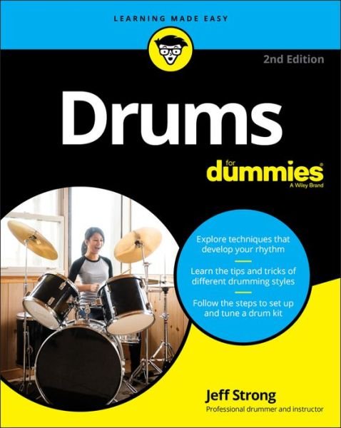 Cover for Jeff Strong · Drums For Dummies (Taschenbuch) (2020)