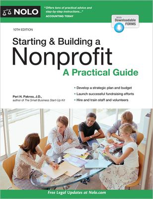 Cover for Peri Pakroo · Starting &amp; Building a Nonprofit (Taschenbuch) (2024)