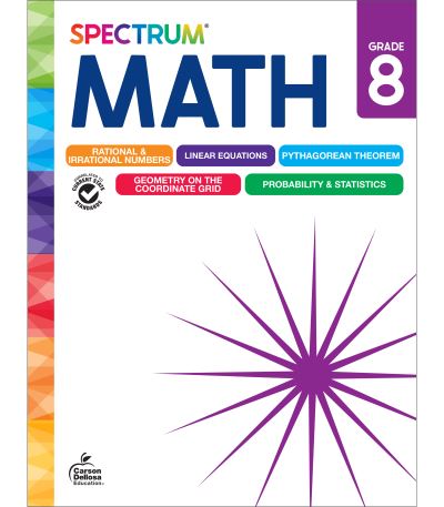 Cover for Spectrum · Spectrum Math Workbook, Grade 8 (Book) (2024)