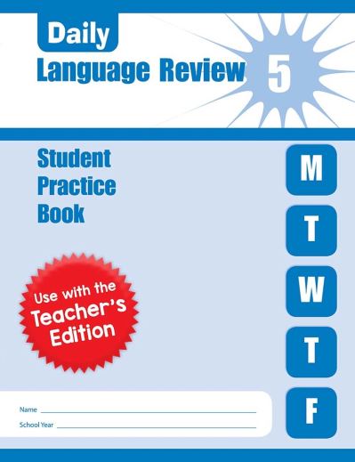 Cover for Evan-Moor Educational Publishers · Daily Language Review (Book) (2005)