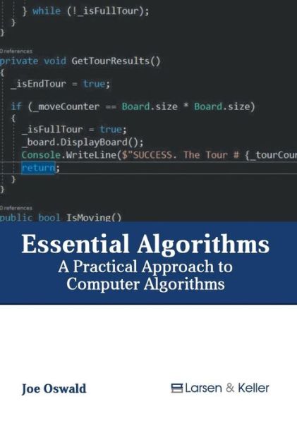 Cover for Joe Oswald · Essential Algorithms: A Practical Approach to Computer Algorithms (Hardcover Book) (2019)