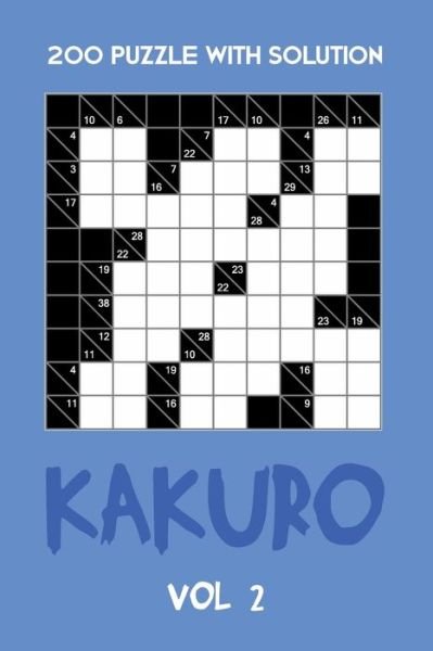 Cover for Tewebook Cross Sum · 200 Puzzle With Solution Kakuro Vol 2 (Paperback Bog) (2019)