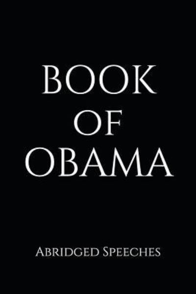 Cover for Zarina Peace · Book of Obama (Paperback Book) (2019)