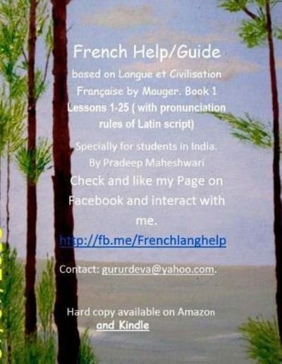 Cover for Pradeep Maheshwari · French Help / Guide (Paperback Book) (2017)