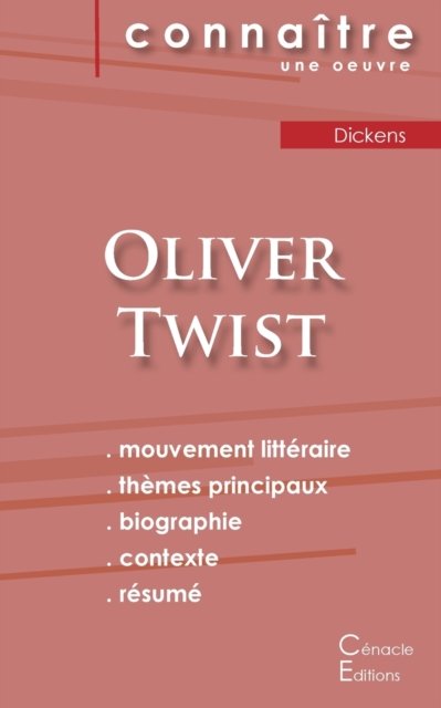 Cover for Charles Dickens · Fiche de lecture Oliver Twist de Charles Dickens (Analyse litteraire de reference et resume complet) (Paperback Bog) (2022)