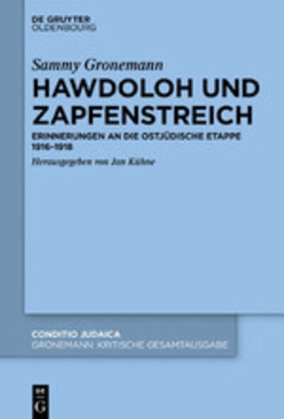 Cover for Gronemann · Hawdoloh und Zapfenstreich (Bok) (2020)