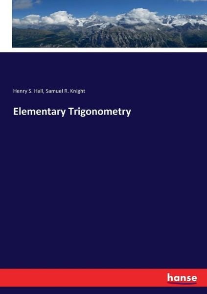Cover for Hall · Elementary Trigonometry (Buch) (2017)
