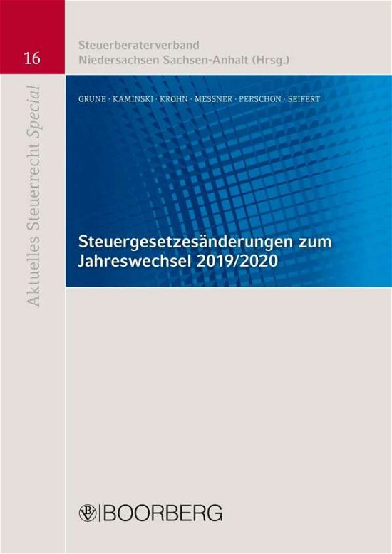 Cover for Grune · Steuergesetzesänderungen zum Jahr (Book)