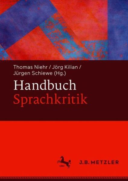 Cover for Handbuch Sprachkritik (Book) (2020)