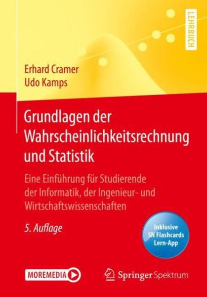 Cover for Cramer · Cramer:grundlagen Der Wahrscheinlichkei (Book) (2020)