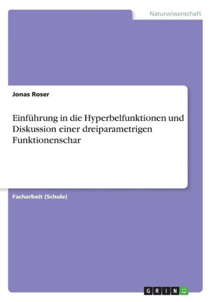 Cover for Roser · Einführung in die Hyperbelfunktio (Bok)