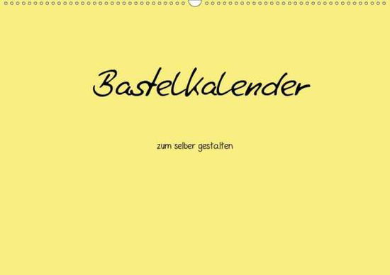 Cover for Tobias · Bastelkalender - Gelb (Wandkalen (Buch)