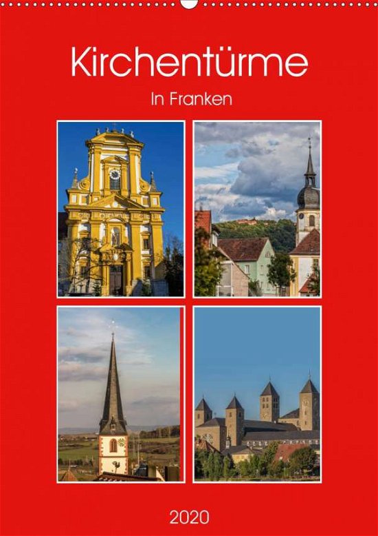 Kirchentürme in Franken (Wandkalen - Will - Books -  - 9783670848516 - 