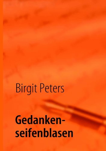 Cover for Birgit Peters · Gedankenseifenblasen (Paperback Book) [German edition] (2009)