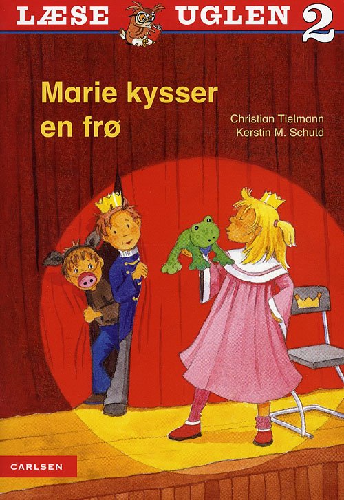 Cover for Christian Tielmann · Læseuglen, niveau 2: Marie kysser en frø (Hæftet bog) [1. udgave] (2009)