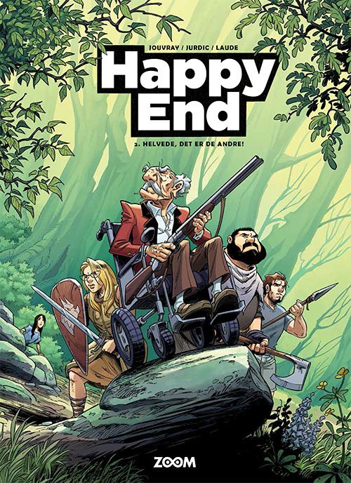 Cover for Jurdic Jouvrai · Happy End: Happy End 2: Helvede, detr er de andre! (Sewn Spine Book) [1st edition] (2023)