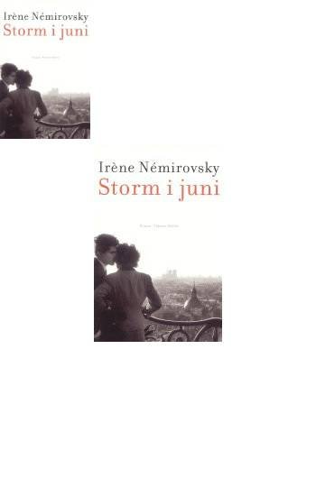 Cover for Irène Némirovsky · Storm i juni (Sewn Spine Book) [1.º edición] (2005)