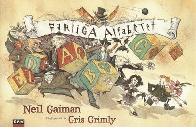 Cover for Neil Gaiman · Farliga alfabetet (Innbunden bok) (2015)