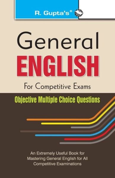 Cover for Rph Editorial Board · General English for Competitive Exams (Paperback Bog) (2020)