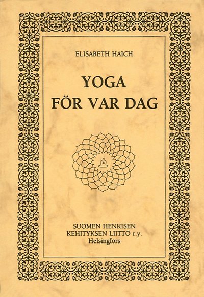 Cover for Elisabeth Haich · Yoga för var dag (Paperback Book) (1989)