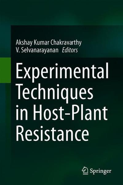 Cover for Experimental Techniques in Host Plant Resistance (Book) [1st ed. 2019 edition] (2019)