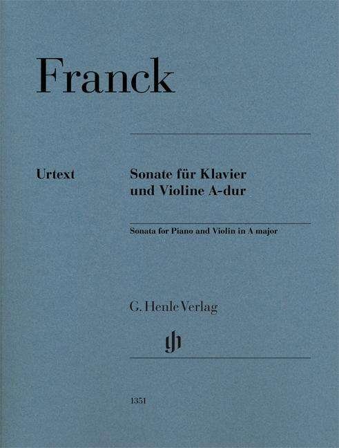 Cover for Franck · Sonate für Klavier und Violine A (Bok) (2018)