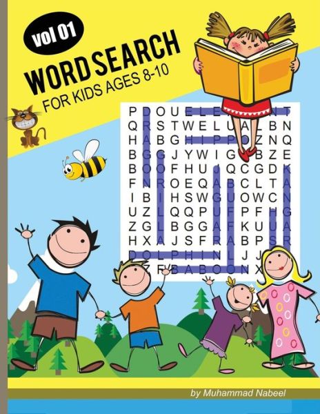 Cover for Muhammad Nabeel · Word Search for Kids Ages 8-10 - Vol 1 (Taschenbuch) (2020)