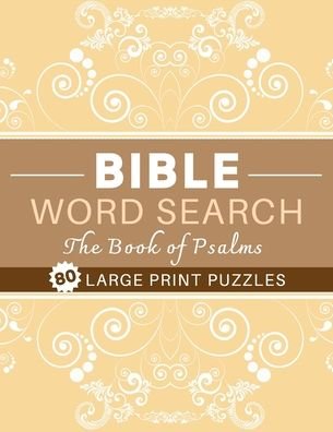 Cover for Adult Puzzle and Activity Books · Large Print Bible Word Search Puzzle Book (Pocketbok) (2020)