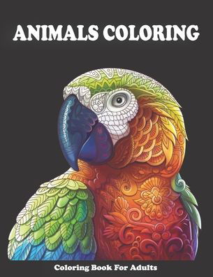 Cover for Abc Coloriage · Animal Coloring Book For Adults (Taschenbuch) (2020)