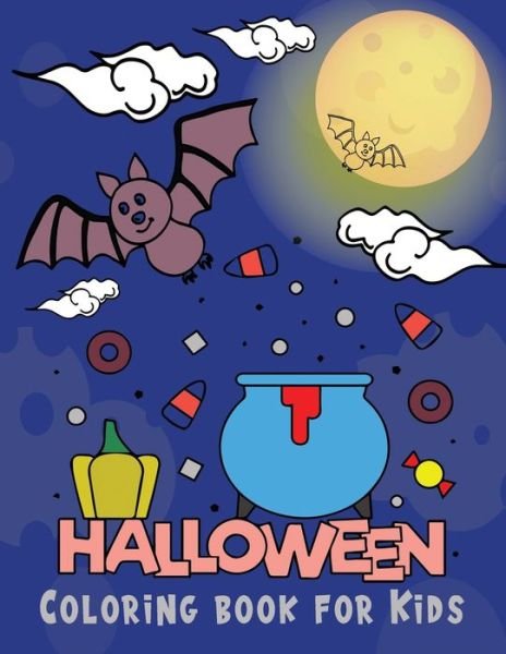 Cover for Emu Dabase · Halloween Coloring Book for Kids (Pocketbok) (2020)