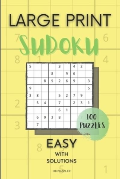 Cover for Hb Puzzler · Large Print Sudoku (Pocketbok) (2020)