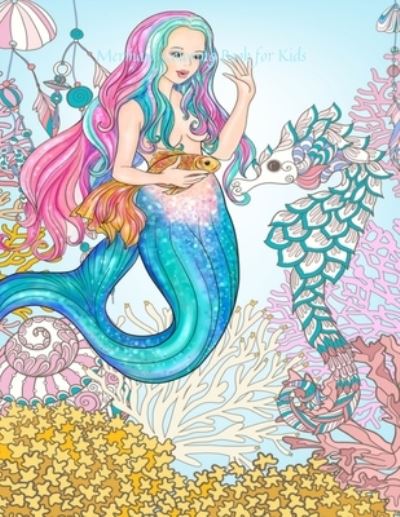 Cover for Caballero Anna · Mermaid Coloring Book for Kids (Pocketbok) (2020)