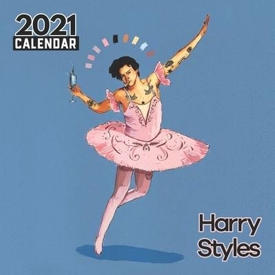Cover for Colorful World · Harry Styles 2021 Calendar: Amazing Harry Styles Calendar 2021-2023- 24 months - 8.5 x 8.5 in - Per (Paperback Book) (2021)